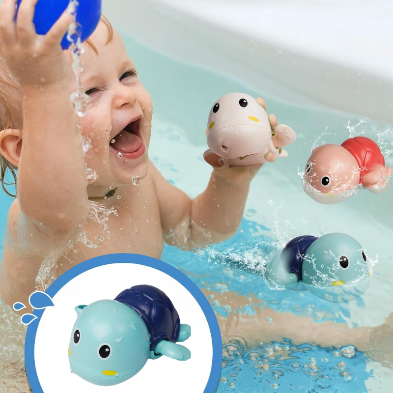 🐢 Tortue Aqua-Ninja 🐢 وداعًا لصراعات وقت الاستحمام