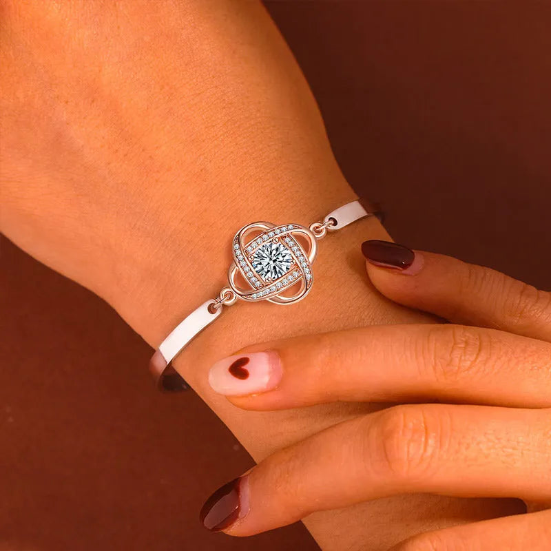 سوار العقد الماسي أنا دائماً معك / I'LL ALWAYS BE THERE FOR YOU DIAMOND BRACELET