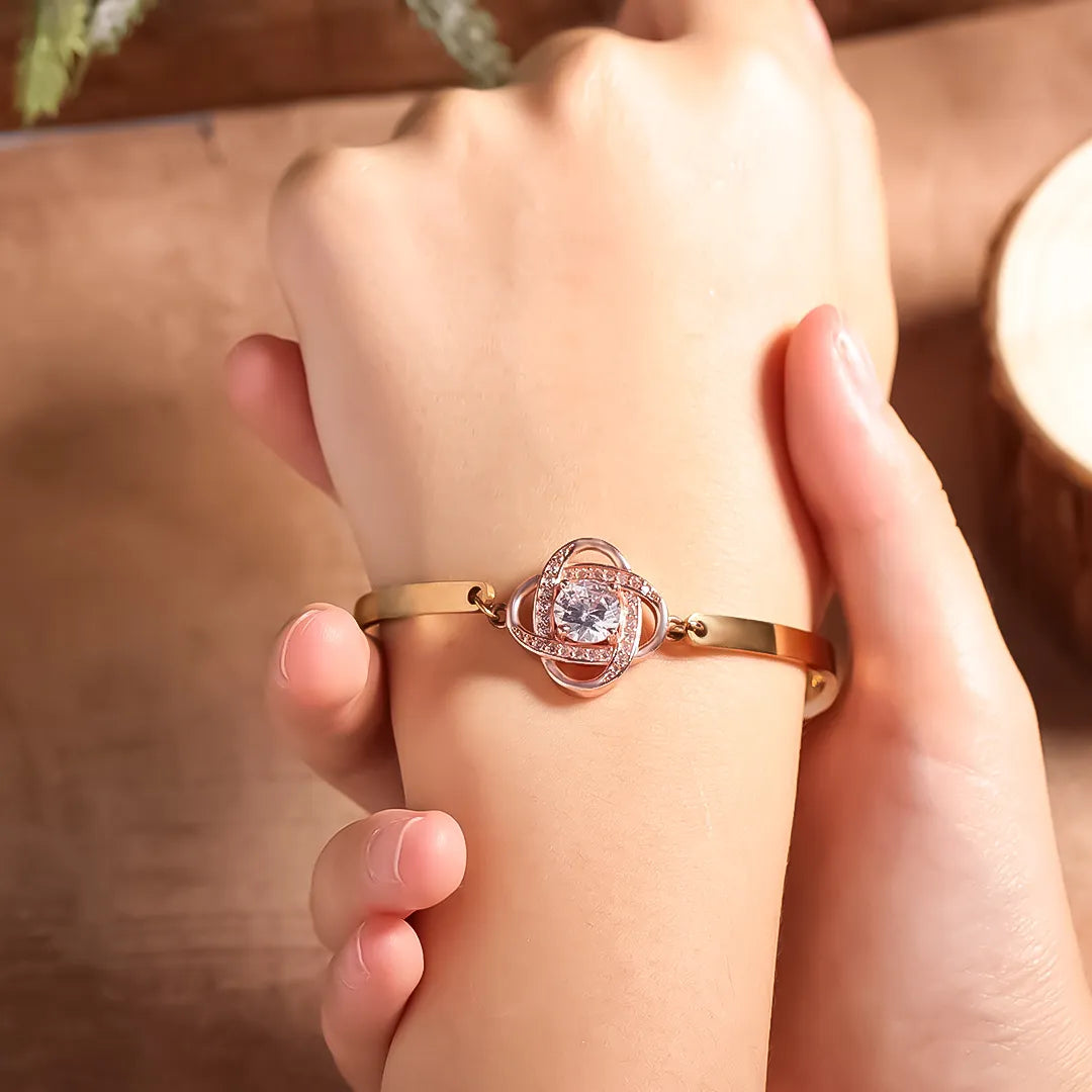 سوار العقد الماسي أنا دائماً معك / I'LL ALWAYS BE THERE FOR YOU DIAMOND BRACELET